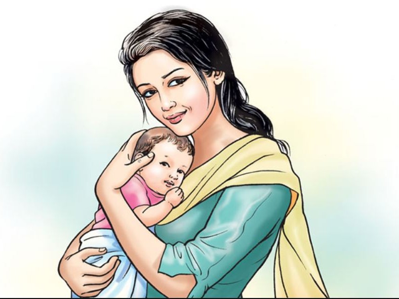 उमेर नपुग्दै आमा बन्छन् किशोरी